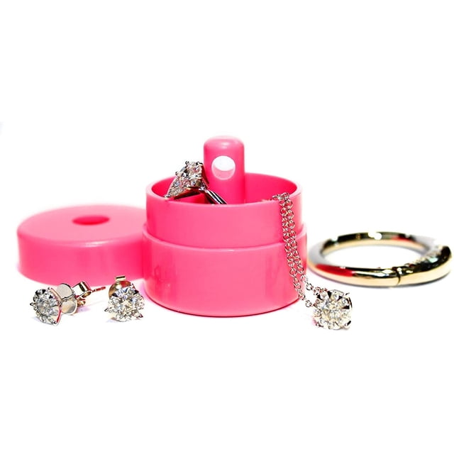 Jewelry Box Lion Latch, funda de viaje con forma de anillo para mujer