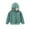 Green, variant on SRZYMJ Girls Boys Fuzzy Pullover Hoodies Sweatshirt Casual Loose Outwear Coat with Pockets Purple 5-6 Years