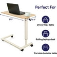 thumbnail image 6 of Medacure Adjustable Overbed Table with Wheels - 50 Lb Weight Capacity, 6 of 7