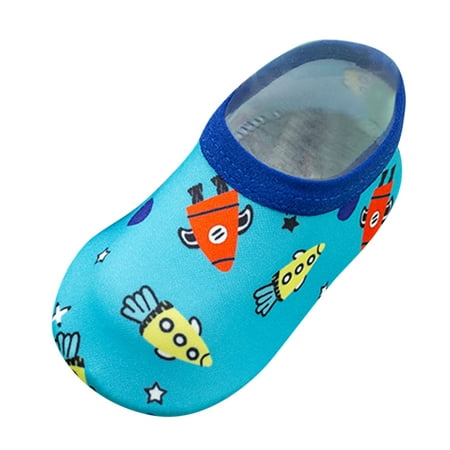 

Yinguo 1-4Y Baby Kids Boys Girls Animal Prints Cartoon Breathable The Floor Socks Barefoot Aqua Socks Non-Slip Shoes Toddler Shoes C S