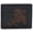 Black, variant on Men's Horse Printed Logo Genuine Leather RFID Blocking Bifold Wallet