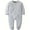 Gray, variant on SXIMEE 1 Piece Infant Unisex Baby Boys' Sleep and Play Footed Pajamas, 2 Way Zipper with Mitten Cuffs One-Piece Sleeper Cotton PJs For Newborn Girls