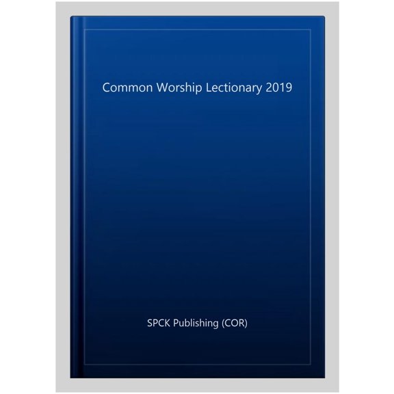 Pre-Owned Common Worship Lectionary 2019