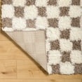 thumbnail image 3 of Livabliss Area Rugs for Living Room, 7x9 Urban Shag Modern Brown Rug, Bedroom Dining Room Home Decor Stain Resistant Carpet (6'7" x 9'6"), 3 of 5