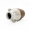 thumbnail image 5 of LuxenHome Rustic Cream and Brown Terracotta Urn with Handles 18.5-Inch Tall Vase, 5 of 7