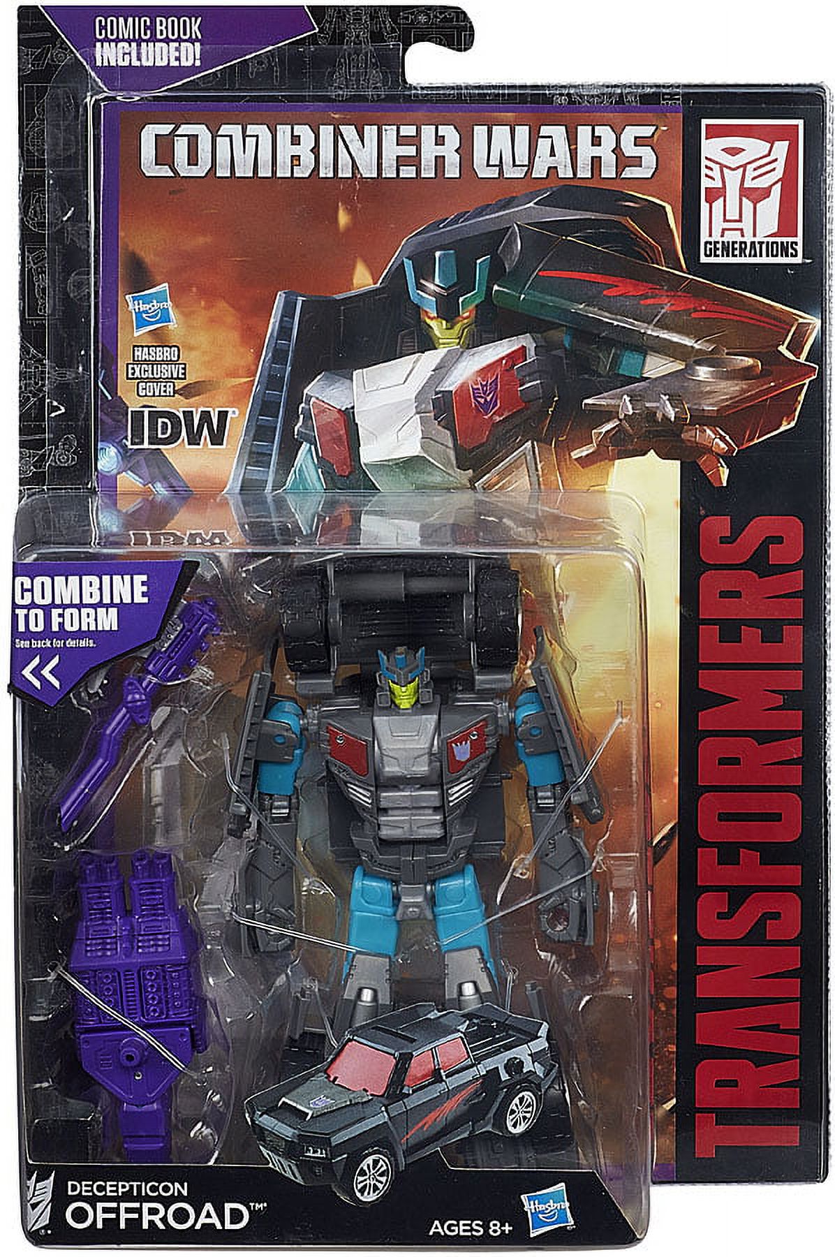 Transformers Generations Combiner Wars Deluxe Class Decepticon Offroad Figure