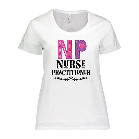 Inktastic Nurse Practitioner NP Gift Women's Plus Size T-Shirt
