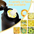 thumbnail image 3 of Air Water Bottle With 5 Flavor Pods, 750ml Sports Air Water Bottle With Straw, Leak Proof Drinking Bottles Fruit Fragrance Water Cup For Outdoor Gym (, 3 of 5
