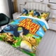 thumbnail image 3 of Pandilla de la Jungla Conjunto de sábanas temático, trío de piezas, cómodo y amigable con la piel, diseño único, regalo de decoración para el hogar para familiares, amigos y fans,135cm *200cm, 3 of 6