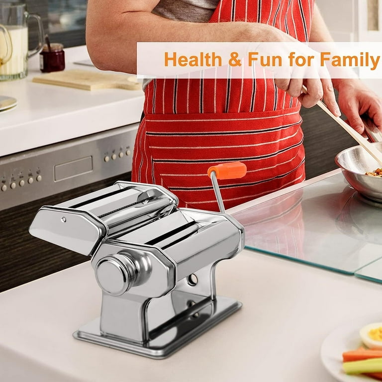 VEVOR Pasta Maker Machine, 9 Adjustable Thickness Settings Noodles