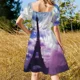 thumbnail image 5 of Vestido de playa de manga corta Yungblud Tings para mujer, 5 of 7
