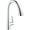 Starlight Chrome, variant on Grohe 32 298 3 Zedra 1.75 GPM Single Hole Pull Down Kitchen Faucet - Brushed Cool Sunrise