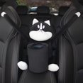 thumbnail image 1 of Tissue Box Car Trash Can Creative Cute Erha Dog Hanging Car Storage Bucket Storage Garbage Bag Car Supplies In The Car, Car Drawer Box Can Be Hung Car, 1 of 5