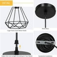 thumbnail image 5 of Pendant Light with Plug Hanging Lamp for Kitchen Island Dining Room Bar Counter, 5 of 5
