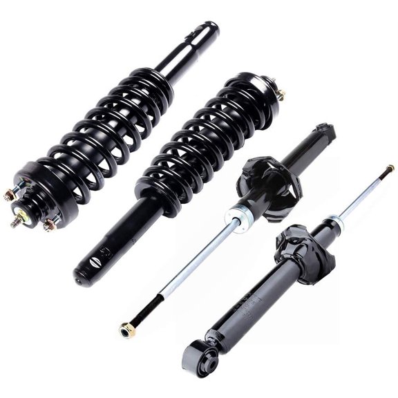 ECCPP Complete Struts Front and Rear Pair Strut Spring Assembly Shock Absorber for 1997 1999 2001 for Honda CR-V Set of 4