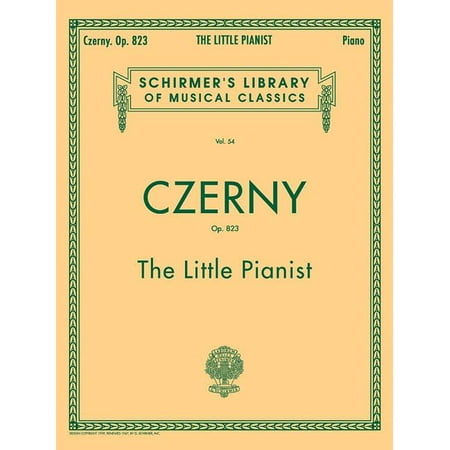 Schirmer's Library of Musical Class Little Pianist, Op. 823 (Complete): Schirmer Library of Classics Volume 54 Piano Solo, Book 823, (Paperback)