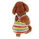 thumbnail image 4 of Bragas sanitarias de algodón para perros con correa ajustable talla M ropa interior fisiológica a rayas para mascotas mono pañal para niña perro, 4 of 10