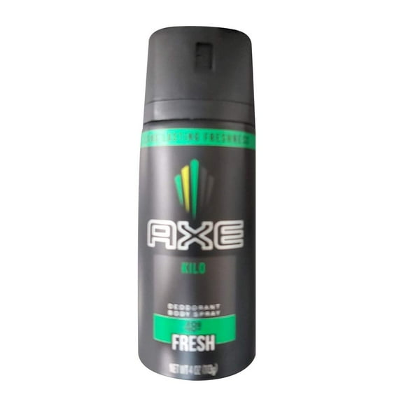 AXE Body Spray for Men, Kilo 4 oz, (Pack of 6)