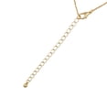 thumbnail image 3 of Gold Cable Necklace with Circle Charm Holder by Bead Landing, 3 of 4