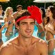 thumbnail image 1 of Visera con forma de pie – Divertida diadema protectora para pies descalzos para fiestas de verano en la playa., 1 of 5