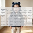 thumbnail image 4 of hengsof Toddler Boys Girls Hooded Fleece Jacket Long Sleeve Coat Cute Bear Hoodie Zip Up Fall Winter Warm Outwear with Pocket 1-5Y, 4 of 6