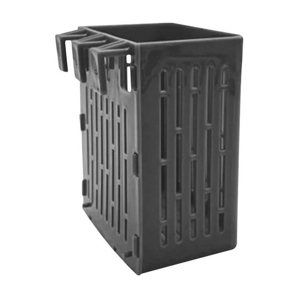 Kitchen Utensil Set Fish Tank Hydroponic Basket Aquarium Plant Holder Fish Tank Plant Holder With Hooks For Fish Tank Aquaponic Plant Cultivation And Decorations, 1Pc Black