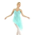 thumbnail image 1 of Aislor Women's Sparkle Sequins Ballet Skirt Lyrical Camisole Leotard Dress Dancewear, 1 of 7