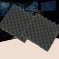 thumbnail image 3 of 6pcs 30X30X4CM Soundproofing Acoustic Foam Tiles Noise Sound-Absorbing, 3 of 7