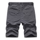 thumbnail image 3 of pstuiky Pantalones cortos de gimnasio, Pantalones cortos cargo de talla grande para hombre, con múltiples bolsillos, holgados, para playa y verano Pantalones cortos de baloncesto, 3 of 3