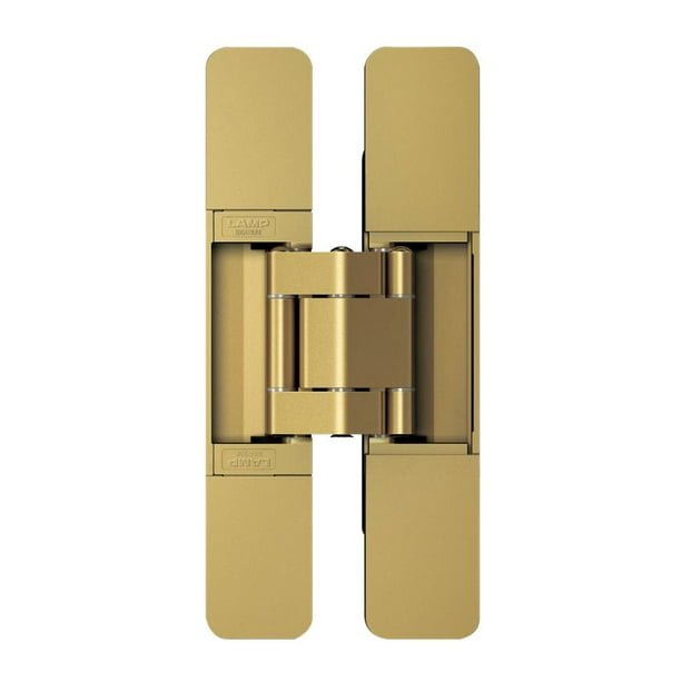 Sugatsune HES3D160 3 Way Adjustable Concealed Hinge Gold Walmart