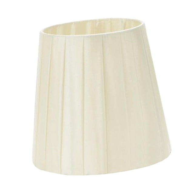Pantalla de tela para lámpara de mesa, cubierta de luz, pantalla plisada para comedor sujetar