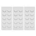 thumbnail image 1 of 15 pares de pestañas postizas autoadhesivas para práctica principiante, extensión de pestañas, pestañas postizas, 1 of 8