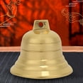 thumbnail image 2 of Delicate Hanging Bell, Hanging Brass Hanging Bell, Vintage For Outdoor  Fence, 2 of 8