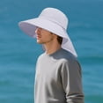 thumbnail image 2 of Women’s Packable UV Protection Sun Hat – Wide Brim Straw Beach Hat for Travel, Hiking, Pool & Vacation, Comfortable, Lightweight & Breathable Design for Full Sun Protection, 2 of 4