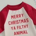 thumbnail image 5 of Okbabeha Infant Baby Boy Girl Clothing Santa Long Sleeve Jumpsuit Romper Newborn First Christmas Outfit One Piece Clothes, 5 of 8