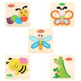thumbnail image 4 of C Kids Educational Wooden Puzzle 3D Shape Toy For Preschool Toddlers Learning, 4 of 5