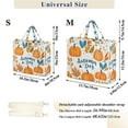 thumbnail image 2 of FORMRS Womens Corduroy Tote Bag Crossbody Shoulder Handbag with Pocket, Pumpkins Pattern, 2 of 7