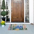 thumbnail image 5 of Yayeee Doormat for Inside 20"x32" Absorbent Low-Profile Washable Non-Slip Rubber Backed Entryway Rug, Seaside Leaves, 5 of 8