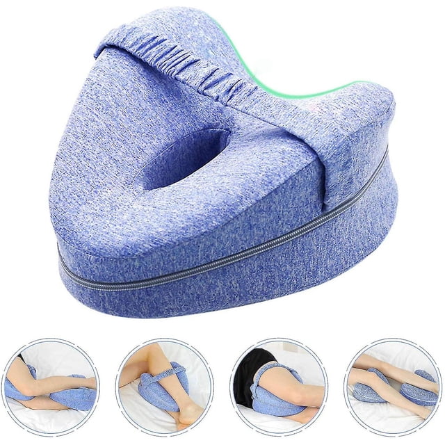 Cute figurine ginger Almohada Almohada Ergonómica para Las Piernas, Almohada para Dormir De Lado, Almohada con Memoria, Almohada Ortopédica con Lazo, Almohada para Las Rodillas, C