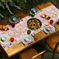 thumbnail image 2 of Shisuyan Shimmer Table Runner Rose Gold Polyester 1Pack 18X2X0.004In, 2 of 9