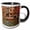 Black/White, variant on 3drose, Gondola Boats, Grand Canal of Venice, Italy - Eu16 Bba0178 - Bill Bachmann, 11oz Magic Transforming Mug