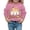 Pink, variant on Krdevn Kids Vintage Hanging Ghost Pumpkin Bat Graphic Crewneck Sweatshirt Long Sleeve Casual Pullover Top for Halloween Holiday Outfit Pink,5-6 Years