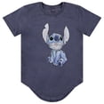 thumbnail image 6 of Disney Lilo & Stitch Juniors Graphic T-Shirt  Stitch Tee for Women, Short Sleeve, Sizes XXS-3XL, 6 of 8