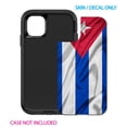 thumbnail image 2 of DistinctInk Custom SKIN / DECAL compatible with OtterBox Defender for iPhone 11 (6.1" Screen) - Red White Blue Cuban Flag Cuba, 2 of 5