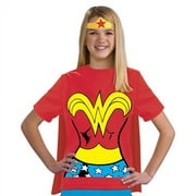 Wonder Woman T Shirt Girl Halloween Costume Rubies