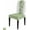 Botanicaljol32444, variant on Sage Green Eucalyptus Dining Chair Cover Set of 4,Stretch Chair Protectors Slipcover,Spandex Kitchen Chair Seat Back Cushion Slip Cover for Dining Room,Party,Country Nature Plant Leaves Botany White
