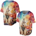 thumbnail image 3 of Hello 2025 Cocker Spaniel Celebrates Happy New Year Firework Balloon All Over Print 3D Baseball Shirt Cockers Dog Lover Gifts Softball Sport - 02024, 3 of 6
