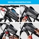 thumbnail image 5 of Accesorios para bicicletas Bolsa de ciclismo con pantalla táctil de carcasa dura con doble cremallera a prueba de lluvia para accesorios de bicicleta Hugtrwg  Para estrenar, 5 of 9
