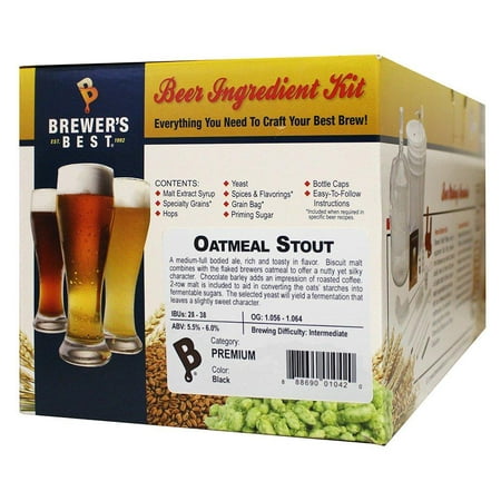 Brewer's Best Oatmeal Stout Beer Ingredient Kit (Best Oatmeal Stout Beer)