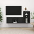 thumbnail image 4 of vidaXL TV Cabinet Set 2 Piece Chipboard Wall Mounted Furniture Multi Colors, 4 of 11